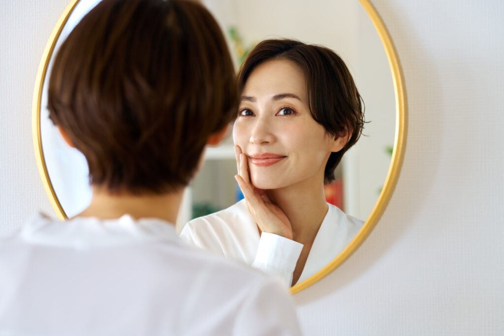 垢抜け40代女性