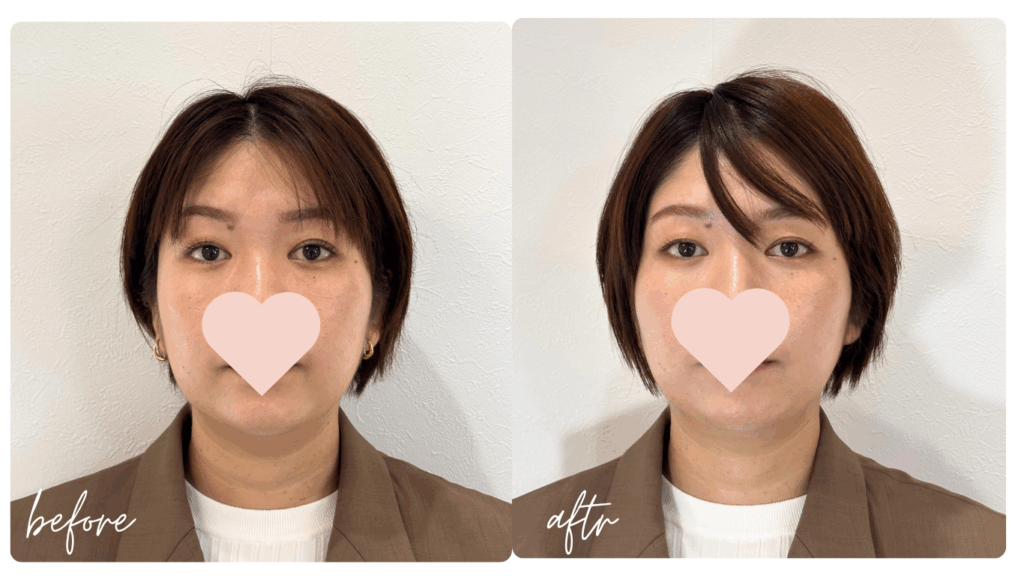メイクビフォーアフター