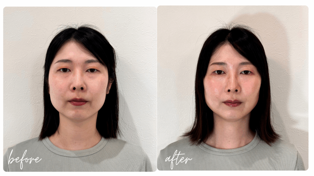 メイクビフォーアフター
